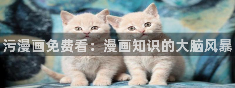 歪歪漫画sss汗汗漫画在线阅读：污漫画免费看：漫画知识的大脑风暴